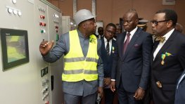 Oligui Nguema et Adesina inaugurent une station de pompage pour le Grand Libreville 